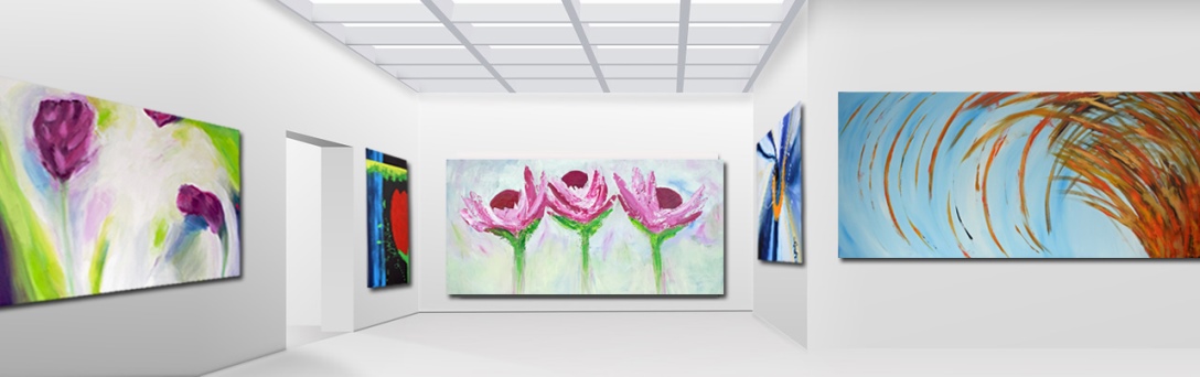 Galerie Kunst kaufen abstrakte Blumen Galerie Kunst kaufen abstrakte Blumen